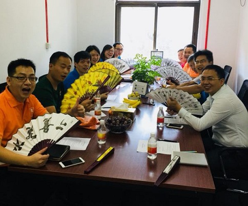 蘇州牛商會會員做客智為銘略分享企業(yè)業(yè)務心得