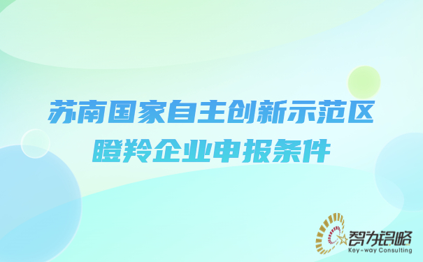 蘇南國家自主創新示范區瞪羚企業申報條件.jpg