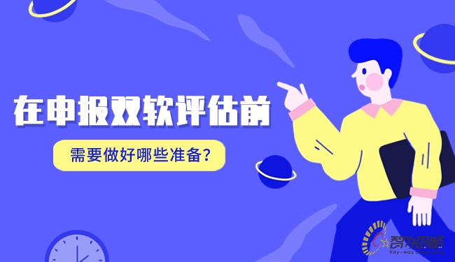 在申報(bào)雙軟評(píng)估前需要做好哪些準(zhǔn)備？