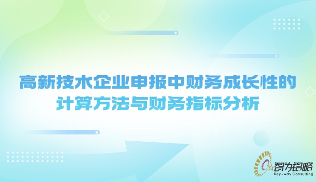 高新技術(shù)企業(yè)申報中財務(wù)成長性的計算方法與財務(wù)指標(biāo)分析.jpg